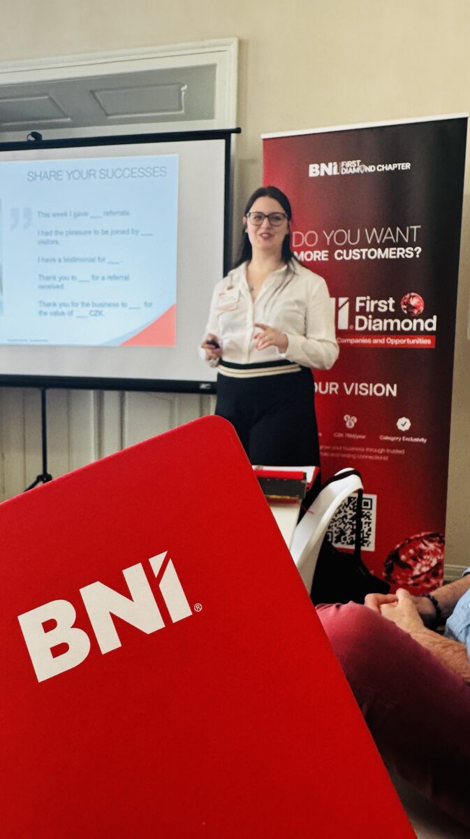 Prezentace na schůzce BNI